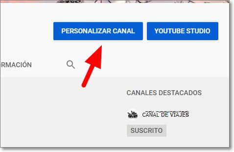 personalizar canal youtube