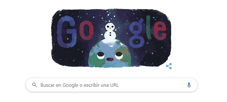 google doodle invierno 2019