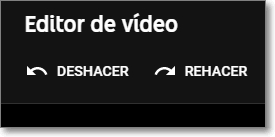 deshacer Editor Youtube Studio