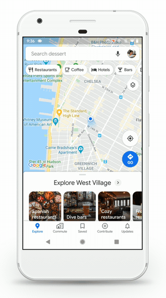 Actualización Google Maps 2020