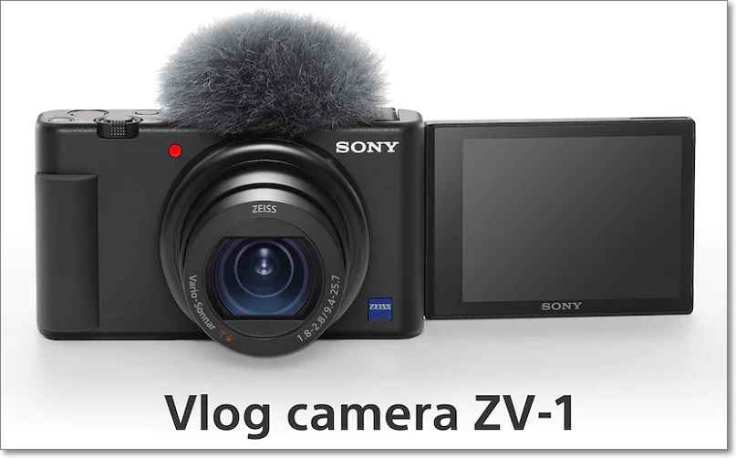 cámara ZV-1 de Sony